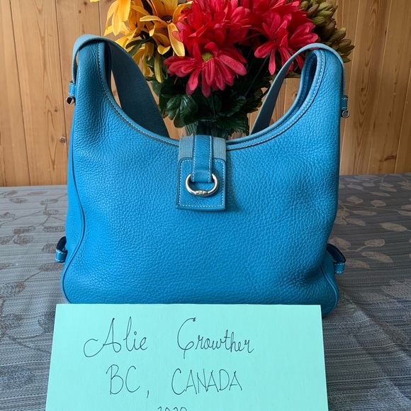 Hermes Handbags - —SOLD ON INSTAGRAM—  Hermes Tsako bag in Blue jean